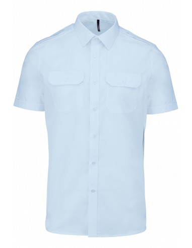 K503 - Chemise pilote manches courtes...