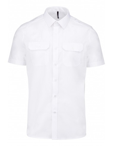 K503 - Chemise pilote manches courtes...