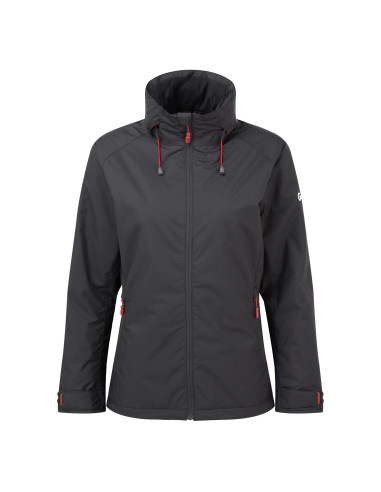 Insulated hooded jacket for ladies