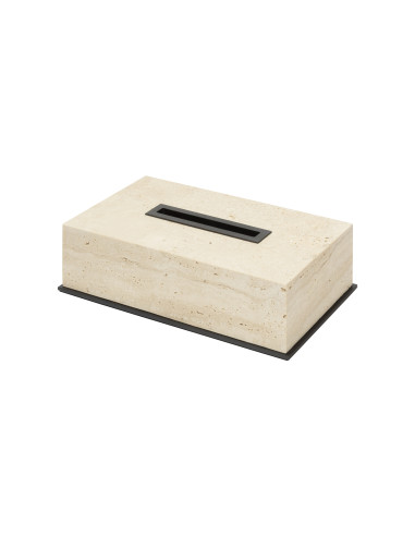 Positano marble rectangular tissue