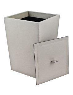 Jo wastepaper bin (with lid)